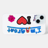 Case Apple iPhone 15 Case-Mate iPhoneケース (裏面 (横))