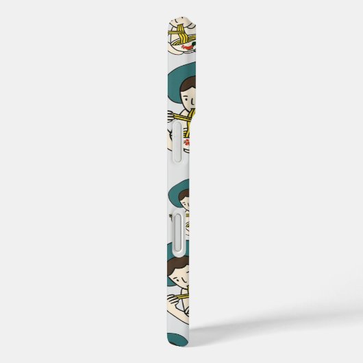 Case cartoon eat chicken Noodle  Case-Mate iPhoneケース (裏面 / 右)