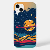 Case for the Planet, Moon, and Stars Case-Mate iPhoneケース (裏面)