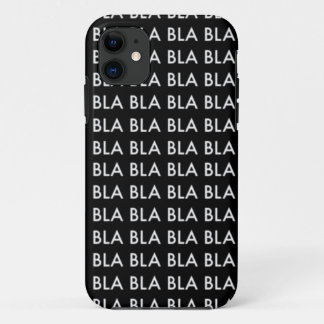 CASE iPhone 5 “Blah blah blah BLA " iPhone 11 ケース