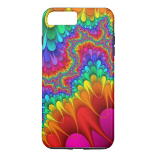 Case-iPhone 7プラス/抽象芸術ネオン iPhone 8 Plus/7 Plusケース