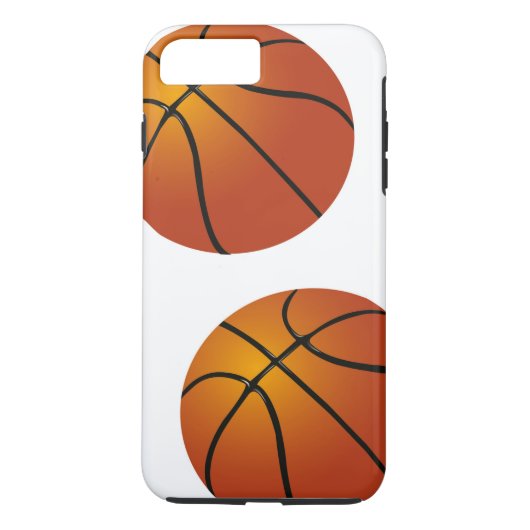 Case-iPhone 7 Plus/バスケットボール Case-Mate iPhoneケース (裏面)