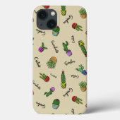 Case Linha Cactus Case-Mate iPhoneケース (裏面)