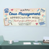 Case Management Appreciation Week Banner 横断幕 (トレードショー)