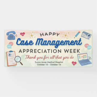 Case Management Appreciation Week Banner 横断幕