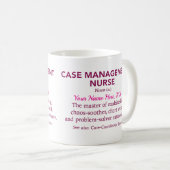 Case Management Nurse Definition, Custom Gift コーヒーマグカップ (正面右)
