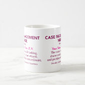 Case Management Nurse Definition, Custom Gift コーヒーマグカップ (中央)