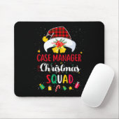 Case Manager Christmas Squad Santa Hat Matching Pr マウスパッド (マウス)
