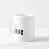 Case Manager Gift コーヒーマグカップ (正面左)
