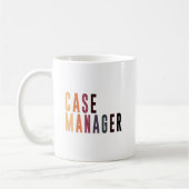 Case Manager Gift コーヒーマグカップ (左)
