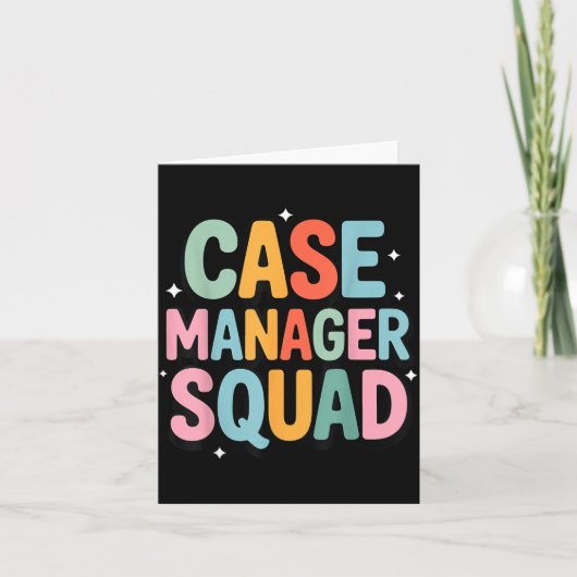 Case Manager Squad  カード (正面)