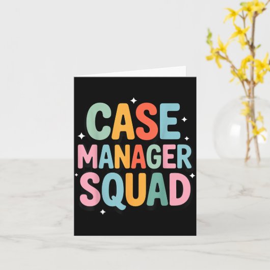 Case Manager Squad  カード (黄色い花)