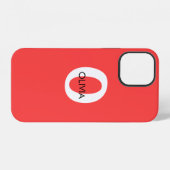 Case-MateタフiPhone 12ケースカスタムイニシャル iPhoneケース (裏面横)