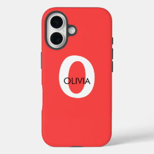 Case-MateタフiPhone 16ケースカスタムイニシャル iPhone 16ケース