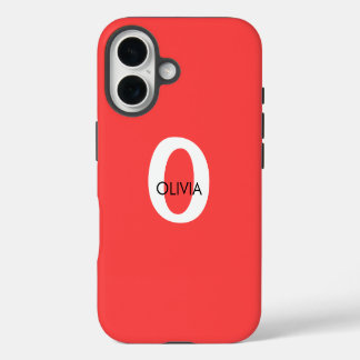 Case-MateタフiPhone 16ケースカスタムイニシャル iPhone 16ケース