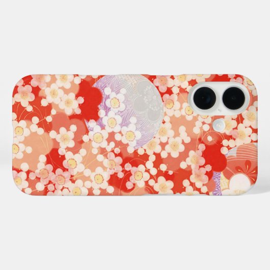 Case-Mate日本のバラiPhone 16ケース Case-Mate iPhoneケース (裏面 (横))