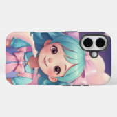 Case-Mate電話ケース、Apple iPhone 16、タフ Case-Mate iPhoneケース (裏面 (横))