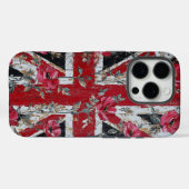 Case-Mate タフ Apple iPhoneケース - 英国旗 iPhone 16 Proケース (裏面 (横))