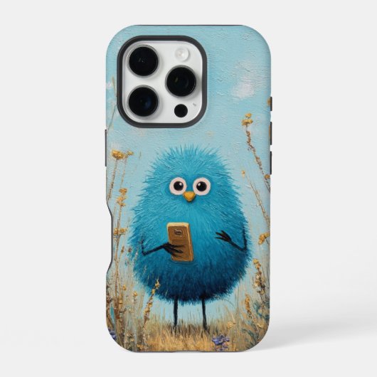 Case-Mate タフ Apple iPhone 16 ケース - ブルーバード (裏面)