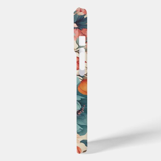 Case-Mate、Apple iPhone 15 Pro、花模様パターン Case-Mate iPhoneケース (裏面 / 左)