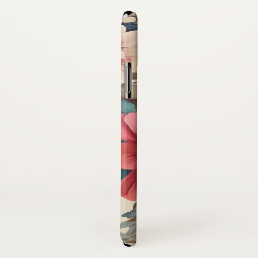 Case-Mate、Apple iPhone x、花模様パターン Case-Mate iPhoneケース (裏面/右)