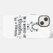 Case-Mate Barely There Apple iPhone 13 カバー (裏面横)