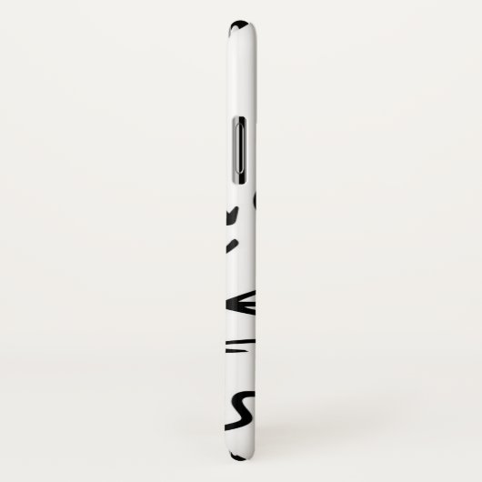 Case-Mate Barely There iPhone X カバー (裏面/右)