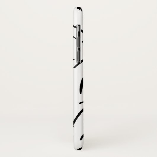 Case-Mate Barely There iPhone X カバー (裏面/左)