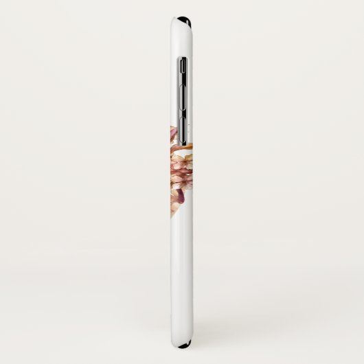 Case-Mate Barely There iPhone X カバー (裏面/左)