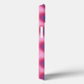 Case-Mate i上のぼやけハートのバイセクシャル国旗の色 Case-Mate iPhoneケース (裏面 / 右)