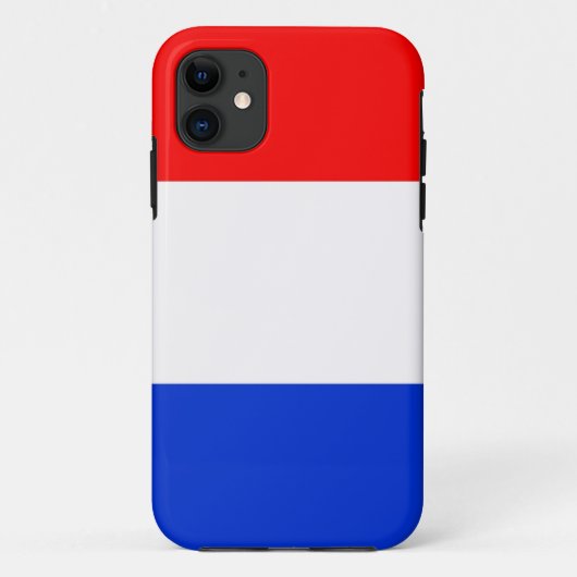 Case-Mate iPhoneオランダのフラグ iPhoneケース (裏面)