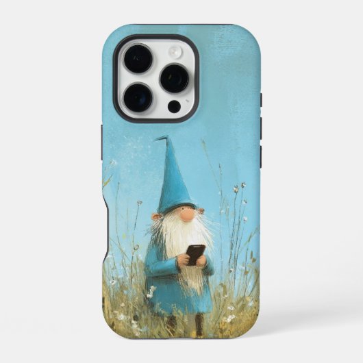 Case Mate iPhoneケース - かわいいノーム iPhone 16 Proケース (裏面)
