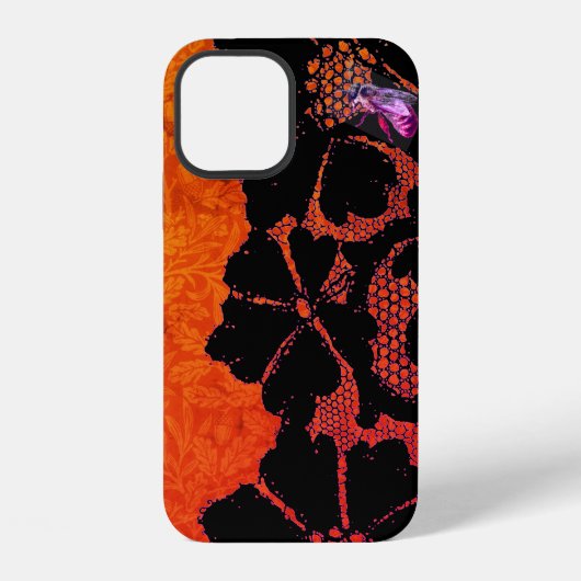 CASE MATE iPhoneケース ウィリアム・モリスとレース iPhone 12ケース (裏面)