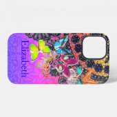CASE MATE iPhoneケース カスタムネーム レインボーカラー iPhone 12ケース (裏面横)