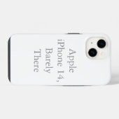 Case-Mate iPhoneケース Apple iPhone 14 用,Barely There 14ケース (裏面横)