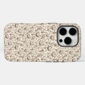 Case-Mate iPhoneケース Apple iPhone 16 Pro用 シンプルフラワー Proケース (裏面 (横))