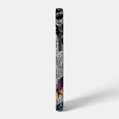 CASE MATE iPhone カバー William Morris ブラックレース (左側面)