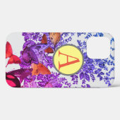 CASE MATE iPhone 12 カスタムケースイニシャル入りレース柄 Case-Mate iPhoneケース (裏面 (横))