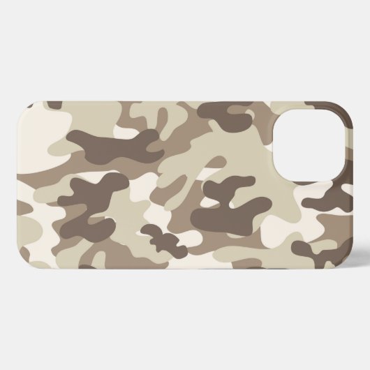 Case-Mate iPhone Case White And Brown Camouflage  iPhoneケース (裏面横)