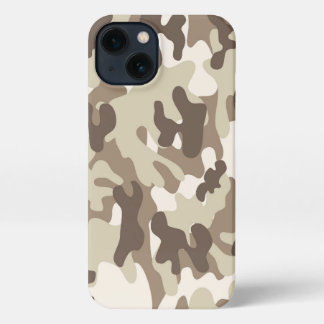 Case-Mate iPhone Case White And Brown Camouflage iPhone 13ケース