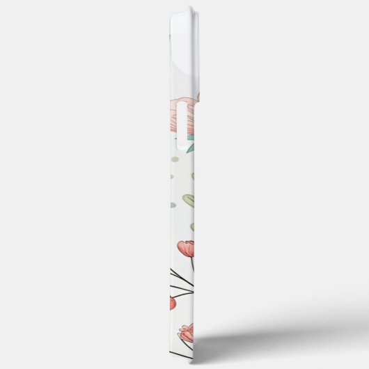 Case-Mate Kolly There -フローラデザイン iPhoneケース (裏面 / 右)