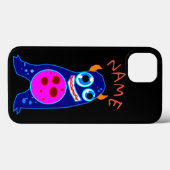 Case-Mate Tough Xtreme iPhone X MONSTERS +名前 Case-Mate iPhoneケース (裏面 (横))