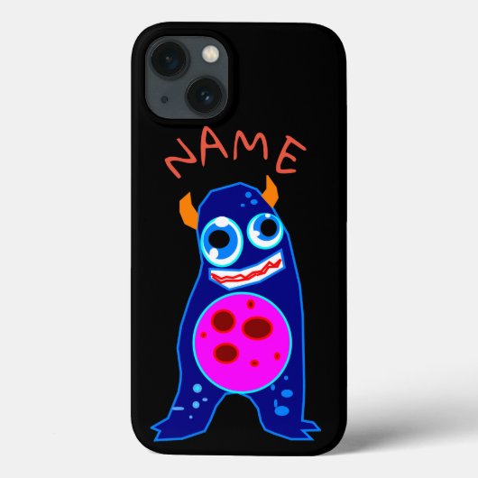 Case-Mate Tough Xtreme iPhone X MONSTERS +名前 iPhoneケース (裏面)