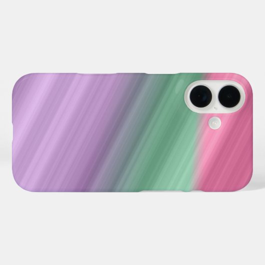 Case mateiPhone 16の斜め線。 Case-Mate iPhoneケース (裏面 (横))