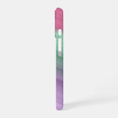 Case mateiPhone 16の斜め線。 iPhone 16ケース (左側面)