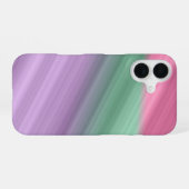 Case mateiPhone 16の斜め線。 iPhone 16ケース (裏面横)