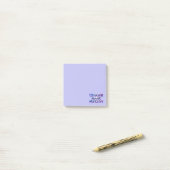 Case of the Manic Mondays Post It Notes/Purple ポストイット (デスク上)