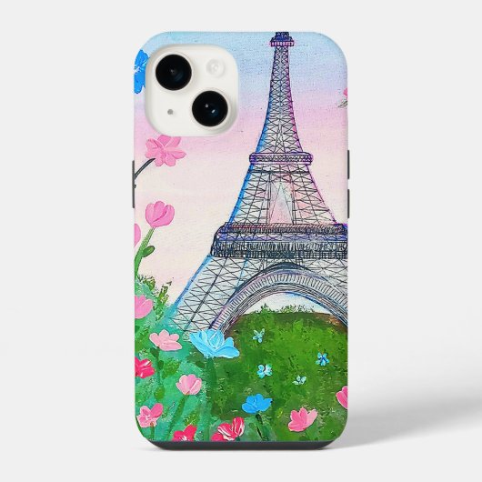 Case para Iphone Paris iPhoneケース (裏面)
