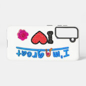 Case Samsung Galaxy S21 Galaxyケース (裏面横)