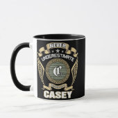CASEYの力は計り知れない マグカップ (左)